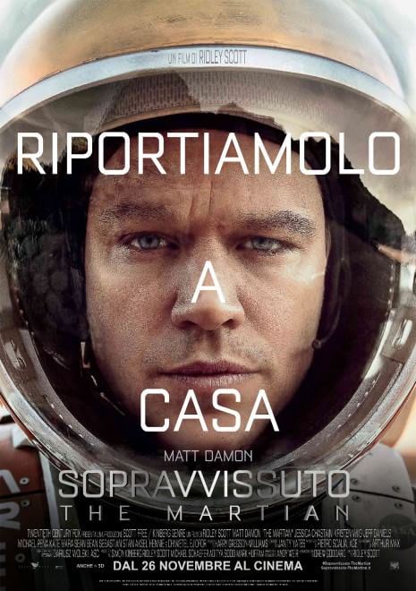 the martian poster